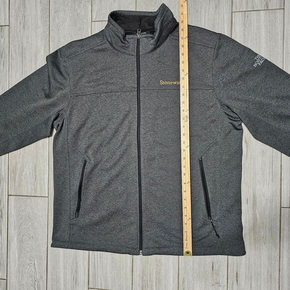 The North Face jacket men XLarge Gray Soft Shell Ridgewall - Picture 4 of 12